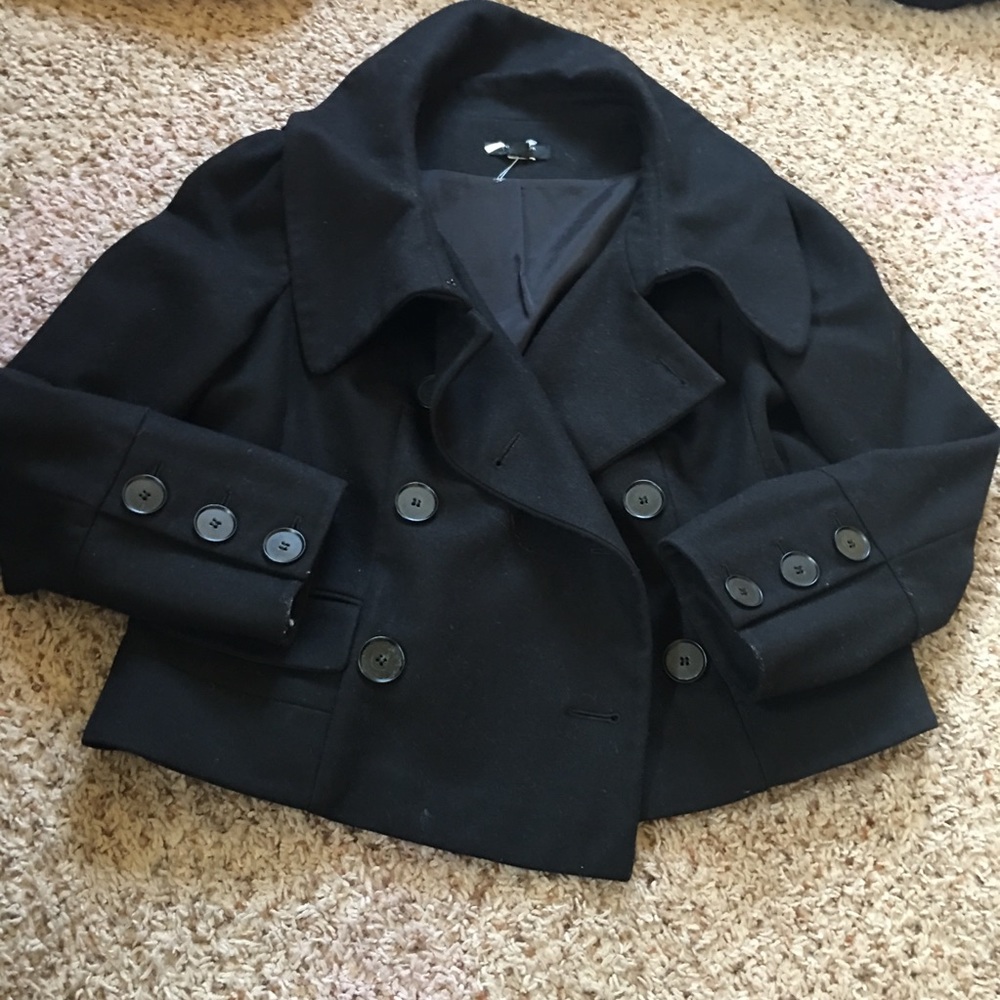 Ann taylor wool coat petite